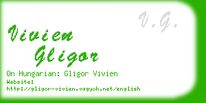 vivien gligor business card